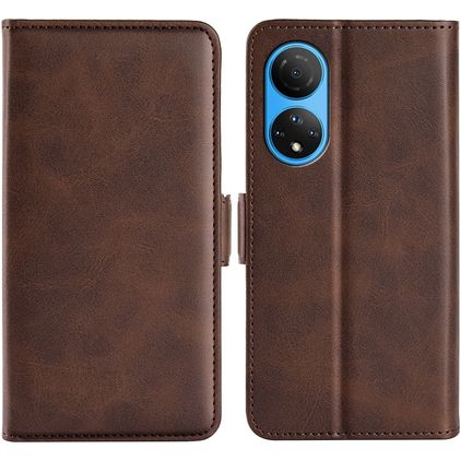 Mobigear Slim Magnet HONOR X7 Hoesje Bookcase Portemonnee - Bruin