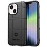 Mobigear Rugged Shield iPhone 14 Hoesje Flexibel TPU Backcover Shockproof - Zwart