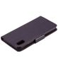 Mobigear Flowers iPhone XR Hoesje Bookcase Portemonnee - Paars