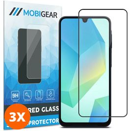 Mobigear Premium Samsung Galaxy A16 Glazen Screenprotector - Case Friendly (3-Pack)