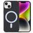 Mobigear Rubber Touch iPhone 15 Plus Siliconen MagSafe Hoesje Backcover - Zwart