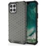 Mobigear Honeycomb iPhone 12 Pro Max Hoesje Hardcase Backcover Shockproof - Grijs