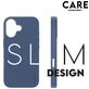 CARE by PanzerGlass Fashionable iPhone 16 Siliconen MagSafe Hoesje Backcover - Blauw