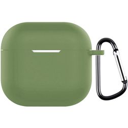 Mobigear Colors Apple AirPods 4 Hoesje Flexibel Siliconen - Groen