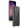 Mobigear Mix & Match Doorzichtig Samsung Galaxy S24 Plus Flexibel TPU Hoesje met koord - Transparant