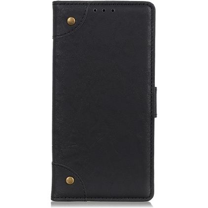 Mobigear Ranch OPPO Reno 4 Hoesje Bookcase Portemonnee - Zwart