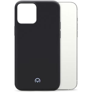 Mobilize Rubber Gelly iPhone 13 Pro Max Hoesje Flexibel TPU Backcover - Matt Black