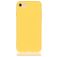 Mobigear Colors iPhone 8 Hoesje Flexibel TPU Backcover - Geel