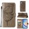 Mobigear Butterfly Samsung Galaxy A35 Hoesje Bookcase Portemonnee - Grijs