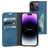 Mobiparts Classic Wallet iPhone 14 Pro Hoesje Bookcase Portemonnee - Steel Blue