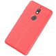 Mobigear Luxury Nokia 7 Hoesje Flexibel TPU Backcover - Rood