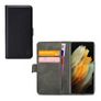 Mobilize Classic Gelly Wallet Samsung Galaxy S21 Ultra Hoesje Bookcase Portemonnee - Zwart