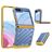 Mobigear Groove Samsung Galaxy Z Flip 5 Hoesje Hardcase Backcover - Blauw