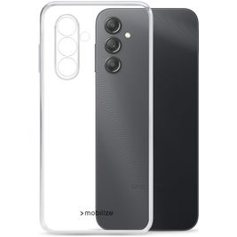 Mobilize Gelly Doorzichtig Samsung Galaxy A15 Hoesje Flexibel TPU Backcover - Transparant