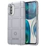 Mobigear Rugged Shield Motorola Moto G52 Hoesje Flexibel TPU Backcover Shockproof - Grijs