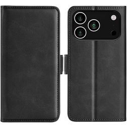 Mobigear Slim Magnet iPhone 18 Pro Max Hoesje Bookcase Portemonnee - Zwart