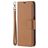 Mobigear Excellent Samsung Galaxy A12 Hoesje Bookcase Portemonnee - Cognac