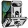 Mobigear Armor Ring Google Pixel 9 Hoesje Hardcase Backcover Shockproof met Ringhouder - Zilver
