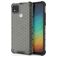 Mobigear Honeycomb Xiaomi Redmi 9C Hoesje Hardcase Backcover Shockproof - Grijs