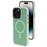 Mobiparts Hardcover iPhone 14 Pro Max MagSafe Hoesje Hardcase Backcover - Satin Light Green