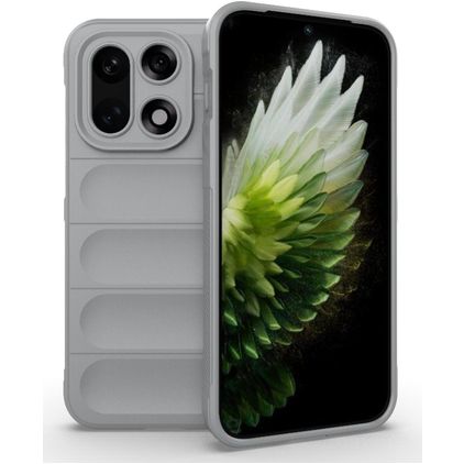 Mobigear Bumpy OnePlus 15 Hoesje Flexibel TPU Backcover - Grijs
