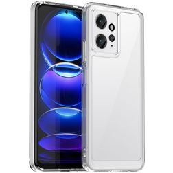Mobigear Crystal Doorzichtig Xiaomi Redmi Note 12 Hoesje Hardcase Backcover - Transparant