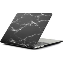 Mobigear Marble MacBook Pro 14 Inch (2021-2026) Hoes Hardshell Laptopcover MacBook Case - Zwart - Model A2442 / A2779 / A2918 / A2992 / A3401 / A3112 / A3434 / A3427 / A3426