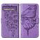 Mobigear Butterfly Google Pixel 7a Hoesje Bookcase Portemonnee - Paars