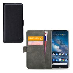 Mobilize Classic Gelly Wallet Nokia 8.3 Hoesje Bookcase Portemonnee - Zwart