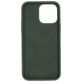 Mobiparts iPhone 14 Pro Siliconen Hoesje Backcover - Forest Green
