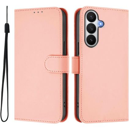 Mobigear Urban Wallet Samsung Galaxy S26 Hoesje Bookcase Portemonnee - Roze