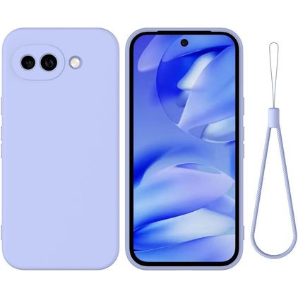 Mobigear Rubber Touch Google Pixel 10a Siliconen Hoesje Backcover - Paars