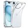 Mobigear Basics Doorzichtig iPhone 15 Hoesje Flexibel TPU Backcover - Transparant