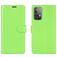 Mobigear Classic Samsung Galaxy A52 Hoesje Bookcase Portemonnee - Groen