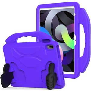 Mobigear Thumbs Up iPad 11 (2025) Kinder Tablethoes met Handvat - Paars