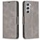 Mobigear Excellent Samsung Galaxy S25 Hoesje Bookcase Portemonnee - Grijs