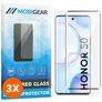 Mobigear Premium HONOR 50 Glazen Screenprotector - Case Friendly - Zwart (3-Pack)