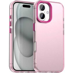 Mobigear Crystal iPhone 17 Hoesje Hardcase Backcover - Rood