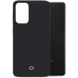 Mobilize Rubber Gelly Samsung Galaxy A52s 5G Hoesje Flexibel TPU Backcover - Matt Black
