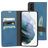 Mobiparts Classic Wallet Samsung Galaxy S21 Plus Hoesje Bookcase Portemonnee - Steel Blue