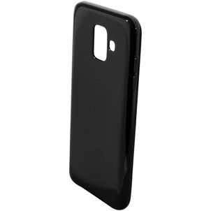 Mobiparts Classic Samsung Galaxy A6 (2018) Hoesje Flexibel TPU Backcover - Zwart