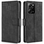 Mobigear Croco POCO X5 Pro Hoesje Bookcase Portemonnee - Zwart