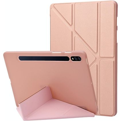 Mobigear Origami Samsung Galaxy Tab S9 Hoes Bookcase - Roségoud