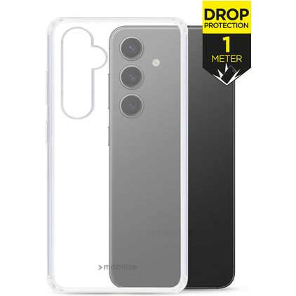 Mobilize Naked Protection Doorzichtig Samsung Galaxy S24 Plus Hoesje Hardcase Backcover Shockproof - Transparant