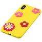 Mobigear Design iPhone XS Max Hoesje Flexibel TPU Backcover - Madeliefje