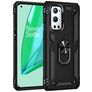 Mobigear Armor Ring OnePlus 9 Pro Hoesje Hardcase Backcover Shockproof met Ringhouder - Zwart