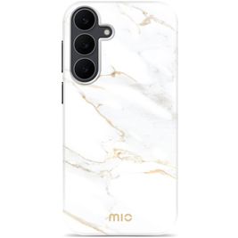MIO Samsung Galaxy S25 FE MagSafe Hoesje Hardcase Backcover - White Marble