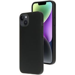 Mobiparts Classic iPhone 14 Plus Hoesje Flexibel TPU Backcover - Matt Black