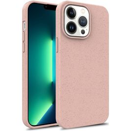 Mobigear Bio iPhone 15 Hoesje Eco Friendly Backcover - Roze
