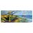 Mobigear Anti-Slip Muismat - 40 x 90 CM - Fishing Boats on the Beach